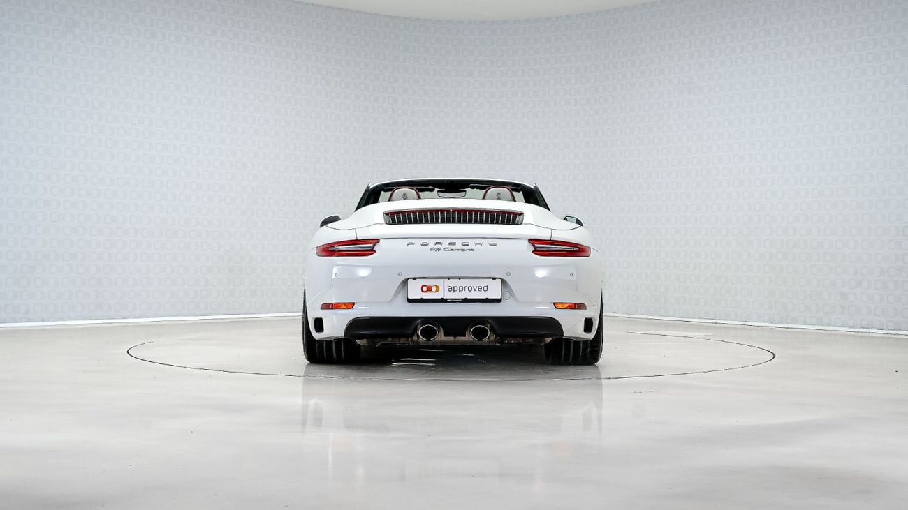 Porsche 911 Carrera 3.4L Convertible Cabriolet (991.2)| AED 8,256 PM | Up to 3 Years Warranty Unlimited | GCC