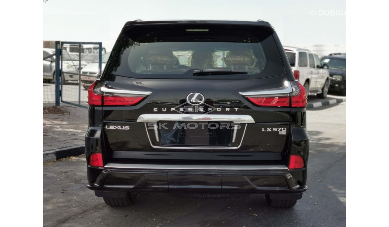 لكزس LX 570 5.7L, 21" Rim, Parking Sensor, Radar, Moon Roof, Climate Concierge, Driver Memory Seat (CODE # LX01)