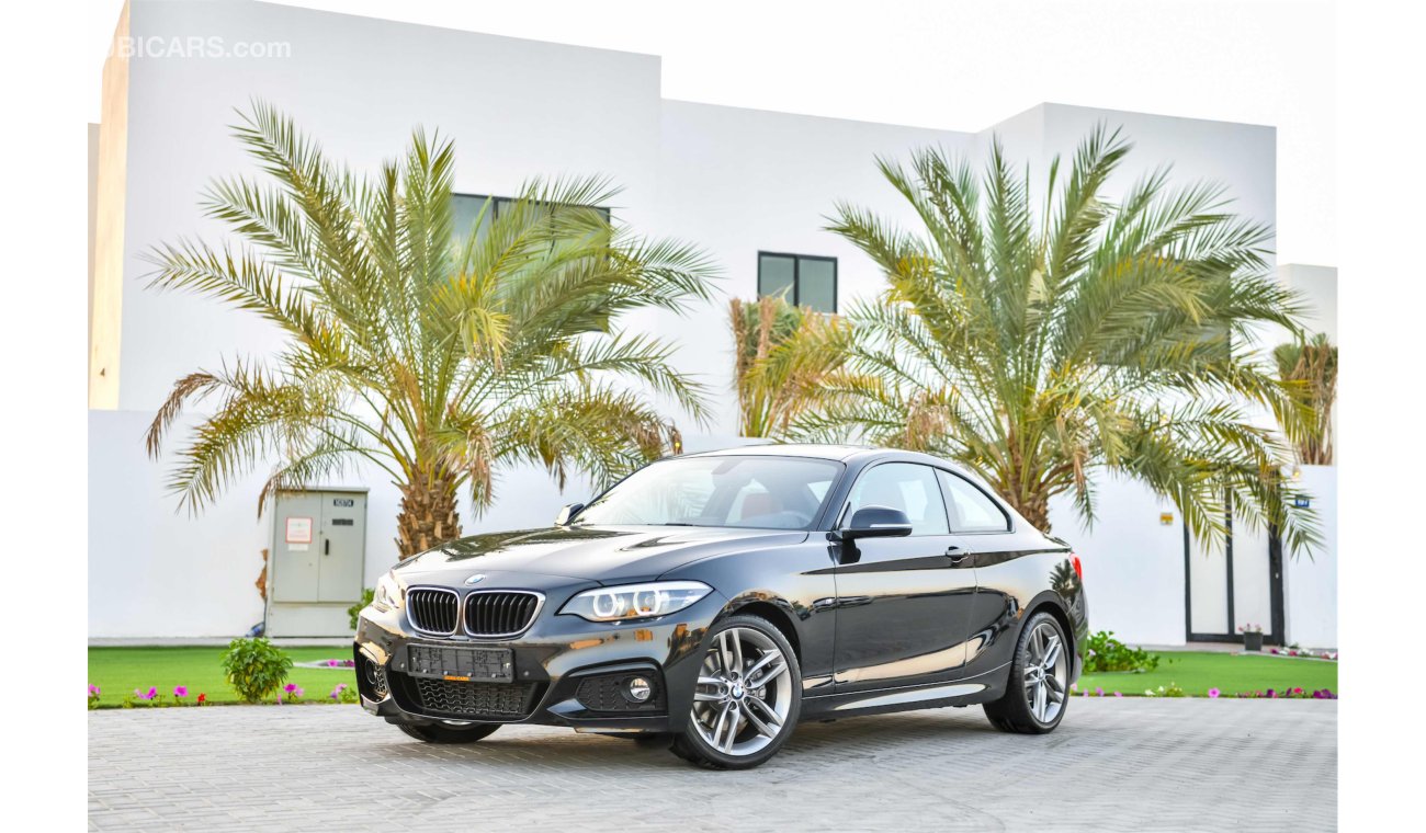 بي أم دبليو 220 M-Sport - Brand New - Agency Warranty  - AED 2,918 Per Month! - 0% DP