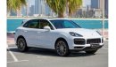 بورش كايان Porsche Cayenne V6 GCC 2019 Under Warranty