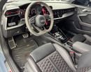 Audi RS3 TFSI quattro 2.5L Sedan 2024 Audi RS3, 2027 Audi Warranty + Service Pack, Carbon Fiber Package, Low 