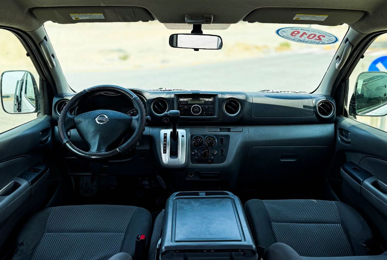 نيسان أورفان نيسان أورفان 2.5 لتر موديل 2019 خليجي بدون حوادث، بحالة ممتازة، قسط شهري 832