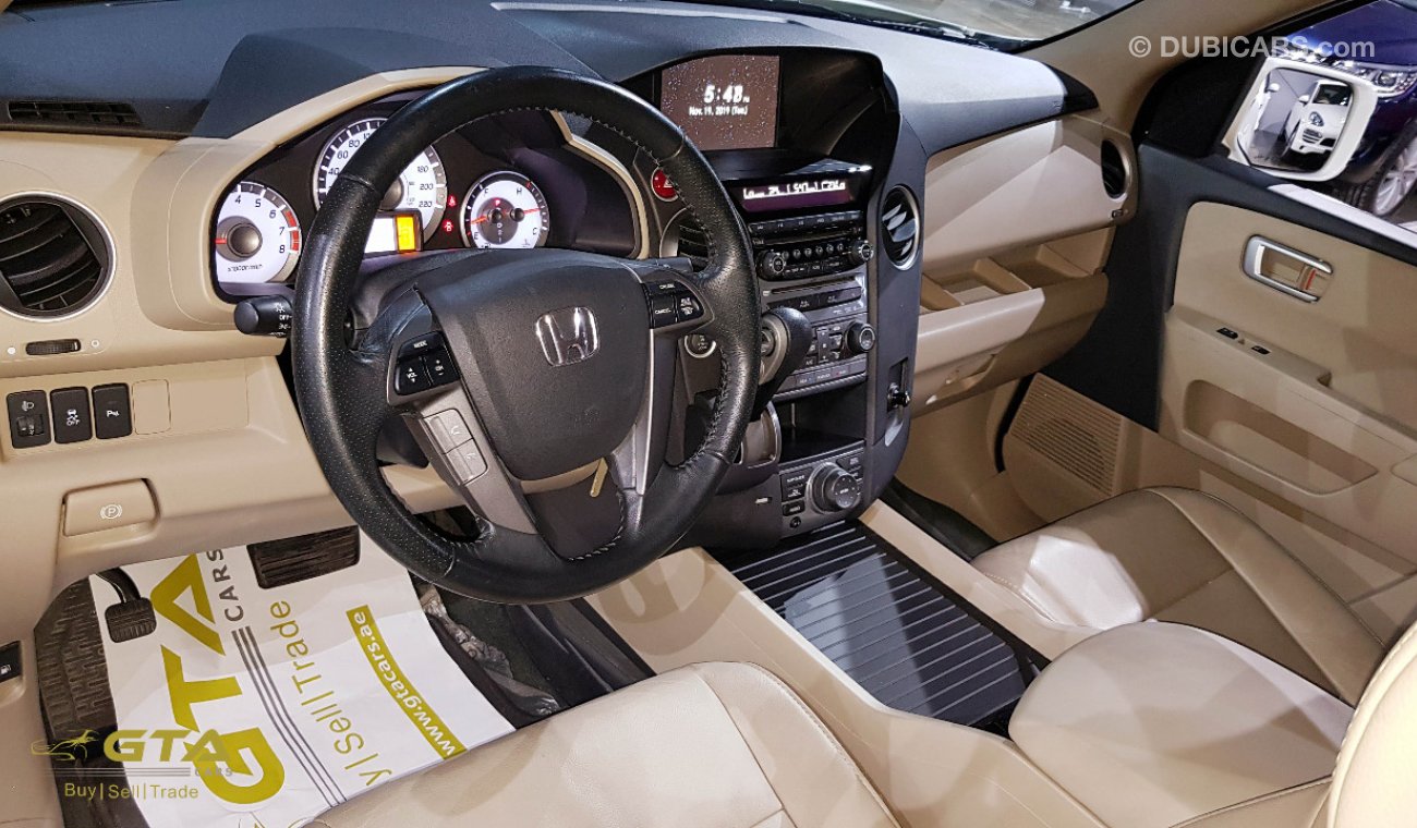 هوندا بايلوت 2014 Honda Pilot Touring, Warranty, Full Service History, GCC