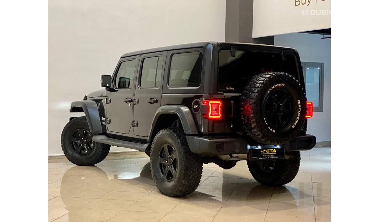 Jeep Wrangler 2019 Jeep Wrangler Sport Unlimited, Jeep Warranty/Service History, GCC