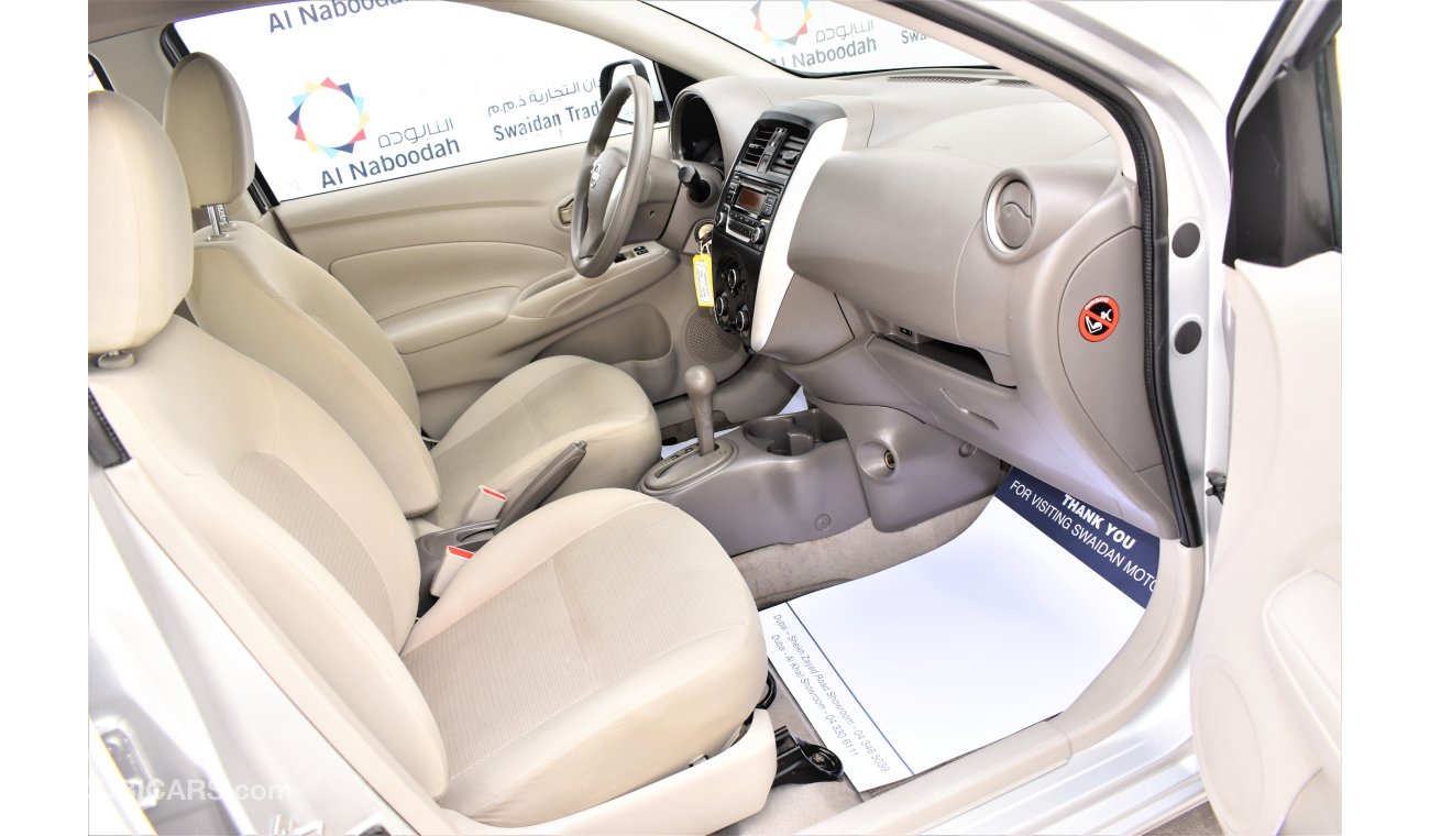 Nissan Sunny | AED 699 PM | 0% DP | 1.5 SV GCC DEALER WARRANTY