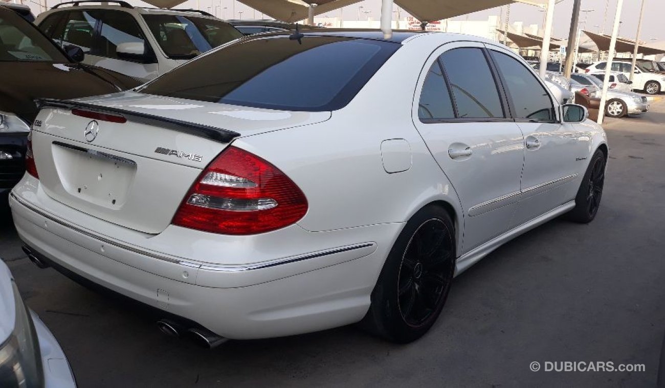 Mercedes-Benz E 55 AMG Low mileage Full options Car in excellent condition