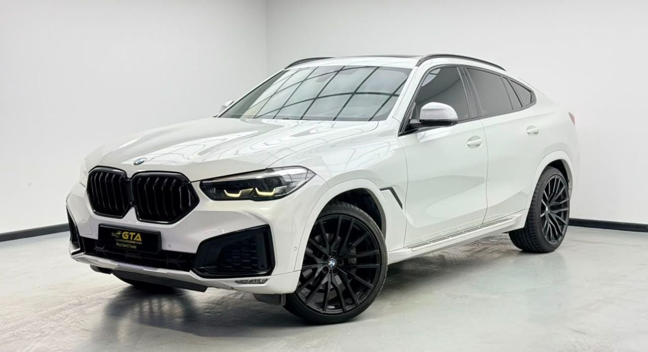 BMW X6 XDRIVE40I XLINE 2021 BMW X6 xDrive40i, BMW Warranty+Full Service History, GCC