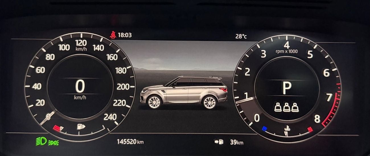 Land Rover Range Rover Sport HSE GCC .. FSH .. V6 .. Perfect Condition .. HSE