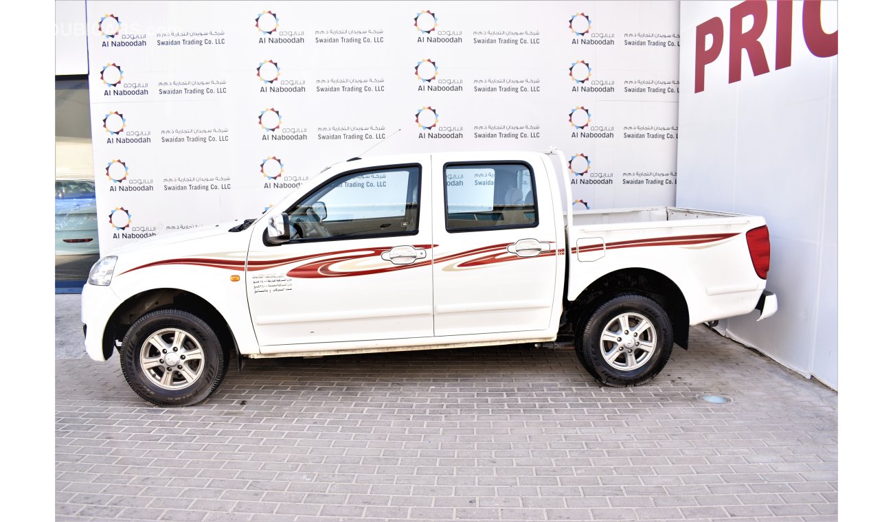 Great Wall Wingle 2.2L MANUAL 4X4 2015 GCC SPECS