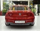 بي أم دبليو 640i EXCELLENT DEAL for our BMW 640i GranCoupe M-Kit ( 2016 Model ) in Red Color GCC Specs