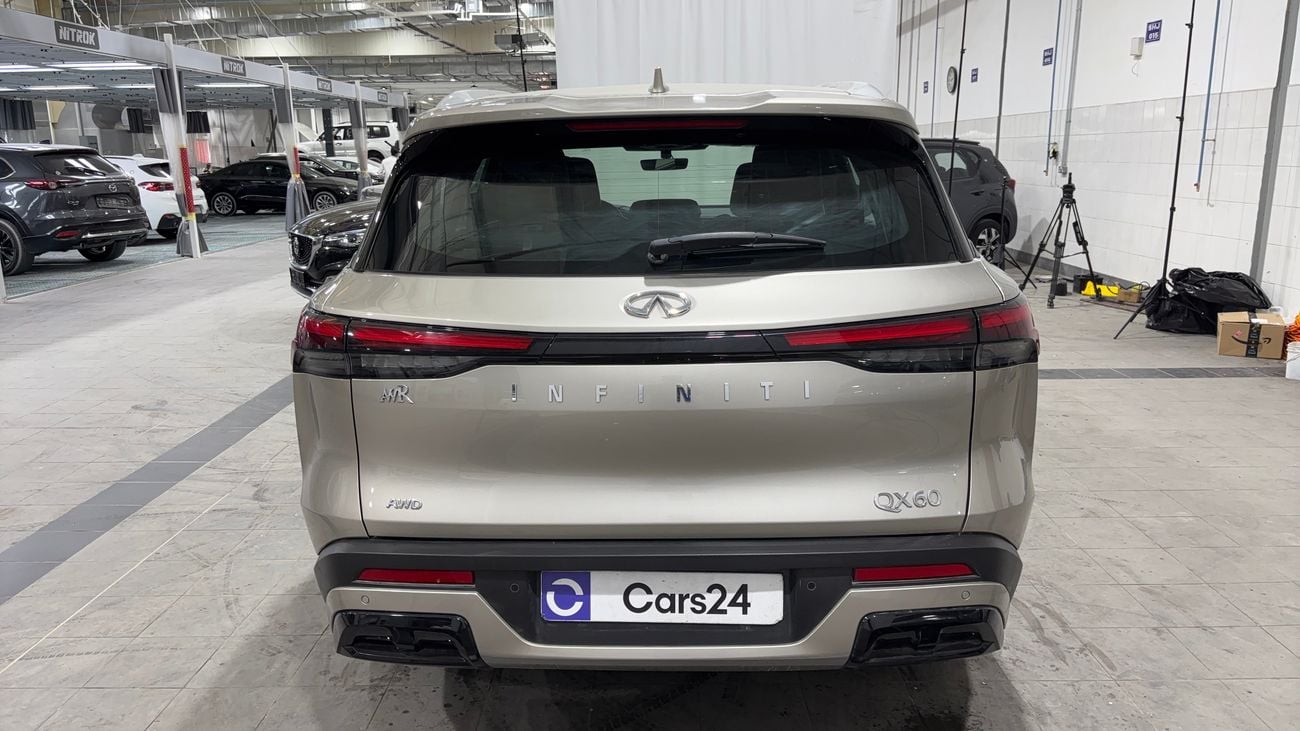 Infiniti QX60 LUXE 2024 | AED 2047/Month | 0 DP | 30 Day Return | Warranty | Service History