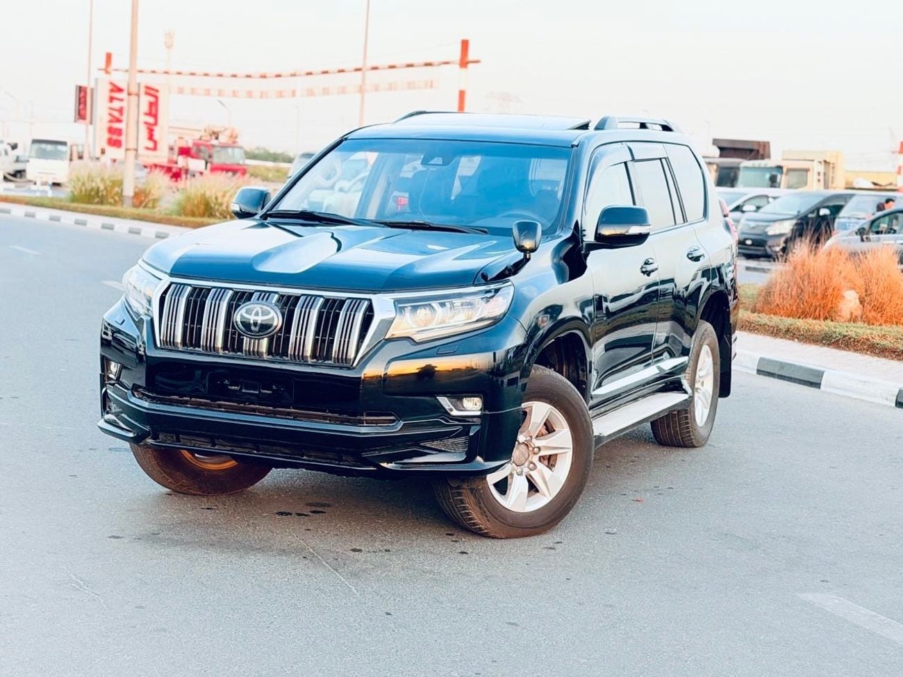 تويوتا برادو Toyota Prado 2018 Diesel black colour