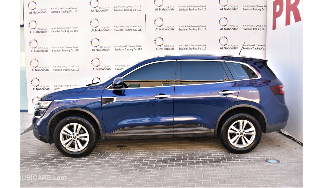 Renault Koleos AED 1370 PM | 2.5L PE 4WD GCC WARRANTY