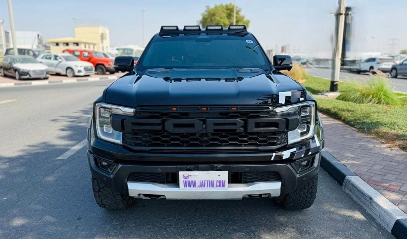 Ford Ranger Raptor 2024| 3.0L PETROL | AT | RHD | HEAVY SPORTS BAR | ROOF MOUNTED LED LIGHTS | ELECTRIC SEATS | BOOT SH
