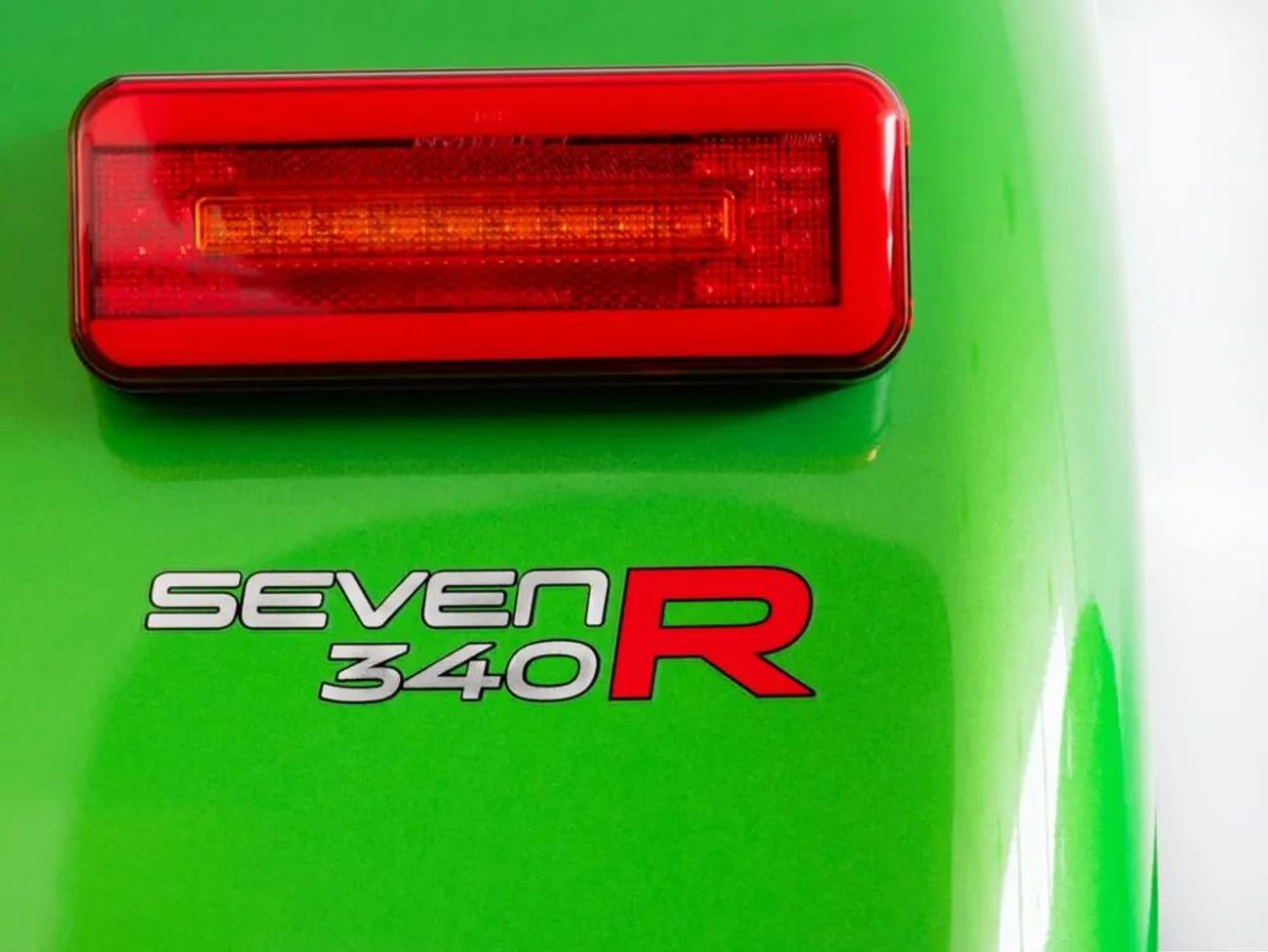 Caterham Seven 340R 2024 Caterham Special Order in Mercedes Magno Hell Green Pearl / Bespoke High Option Order /