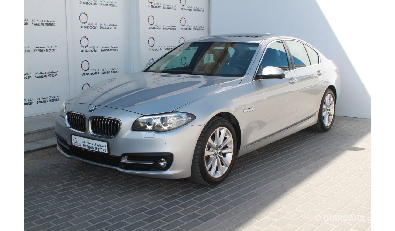 BMW 520i 2.0L TURBO 2015 MODEL LOW MILEAGE