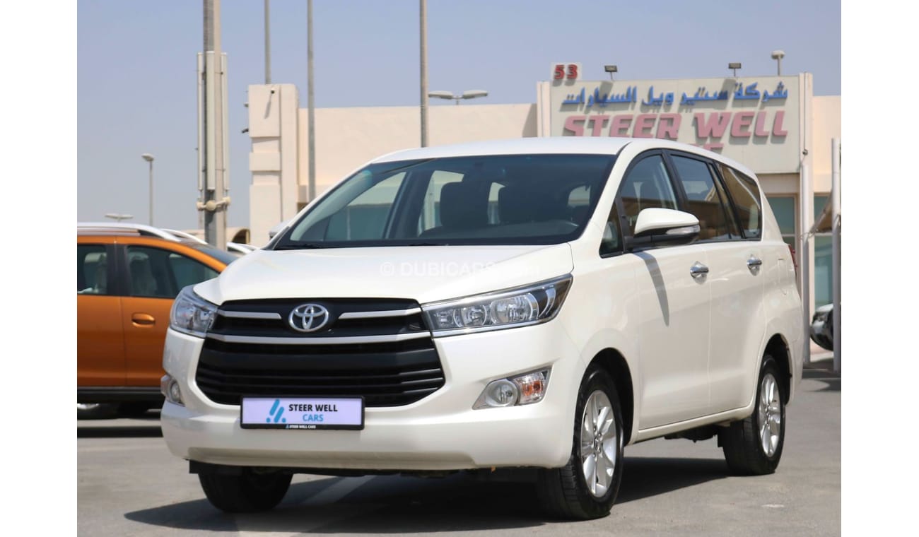 Toyota Innova 2017 - 7 SEATER SUV - 2.4 L - V4 - EXCELLENT CONDITION WITH GCC SPECS - VAT EXCLUDED