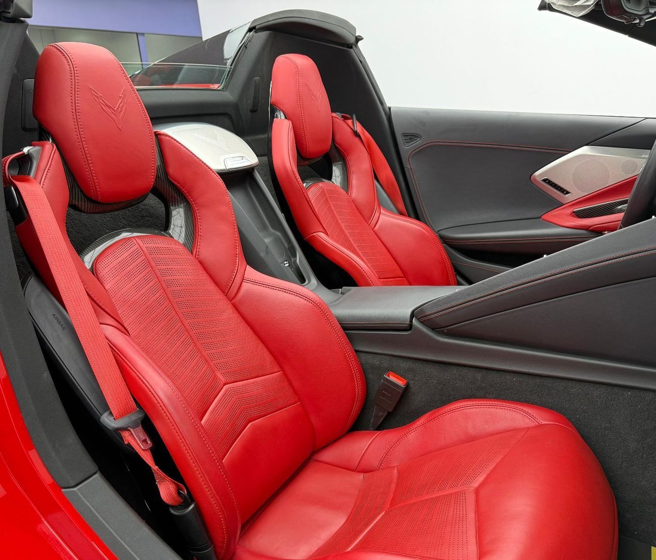 شيفروليه كورفت 3LT 6.2L (495 HP) Coupe 2022 Chevrolet Corvette C8 3LT, Warranty, Full Chevrolet Service History, Ex