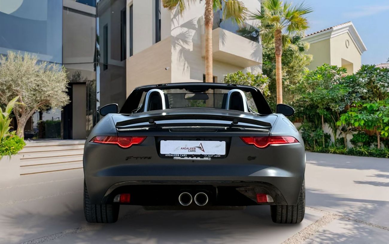 Jaguar F Type S 3.0L Convertible V6 A/T | 2015 | GCC SPECS