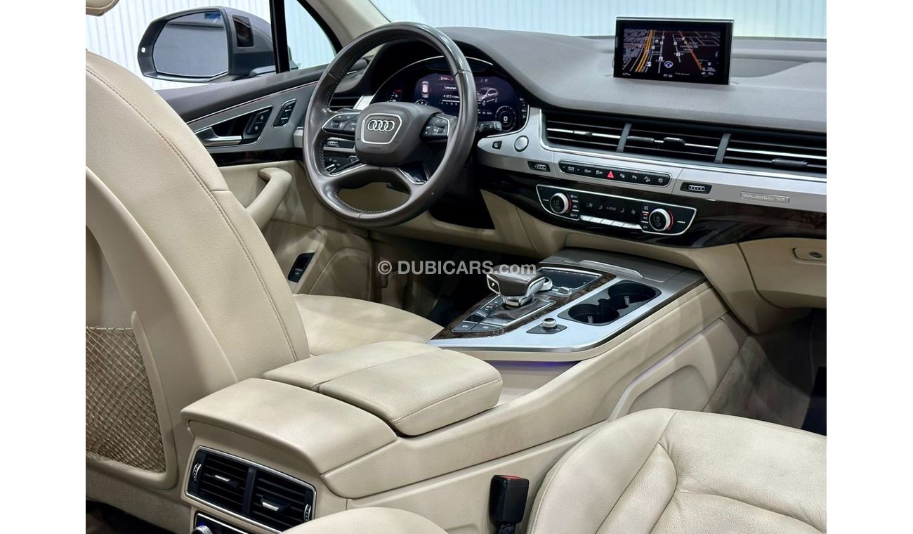 Audi Q7 2018 Audi Q7 Quattro 7 Seater, Warranty, Full Audi Service History, Full Options, Low Kms, GCC