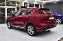 MG HS LUXURY EXCELLENT DEAL for our MG HS Trophy AWD 30T ( 2020 Model ) in Red Color GCC Specs
