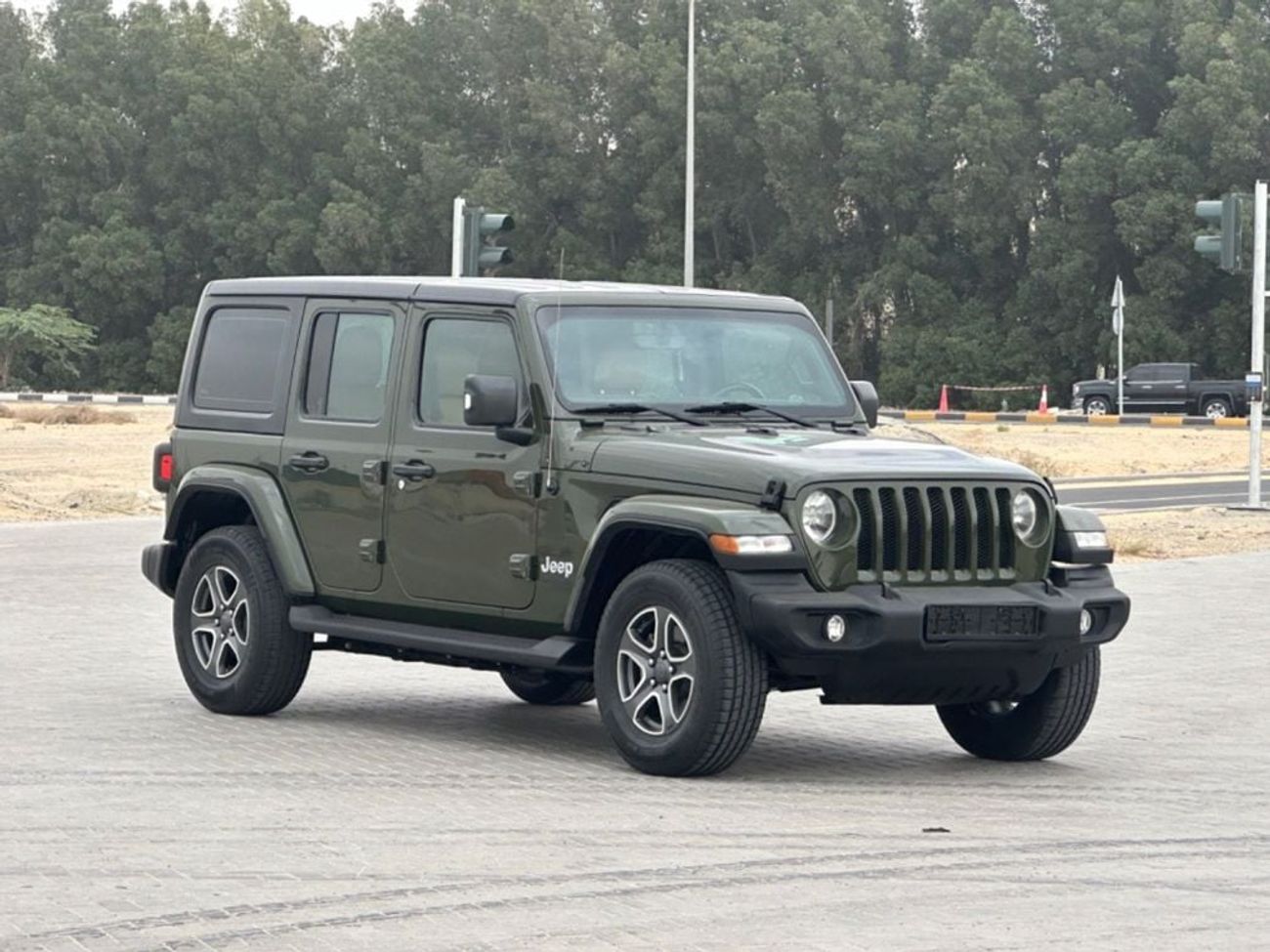 Jeep Wrangler Sport 3.6L M/T MODEL 2021 GCC CAR PERFECT CONDITION INSIDE AND OUTSIDE FULL OPTION