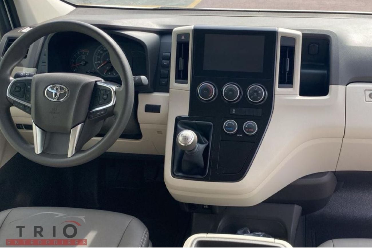 تويوتا هاياس TOYOTA HIACE GL - 2.8L DSL -MT - 14 STR - FULL OPTION - 2026MY