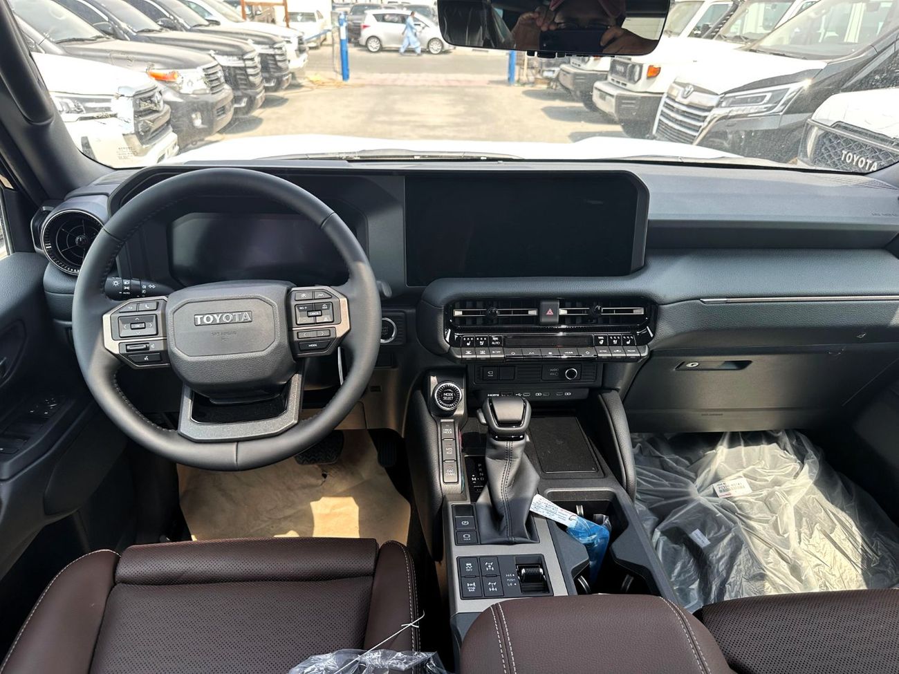 Toyota Prado Adventure Dual Tone 2.4T Toyota Prado 2.4L 2025 Black Petrol Adventure Plus/ Luxury (Export Only)