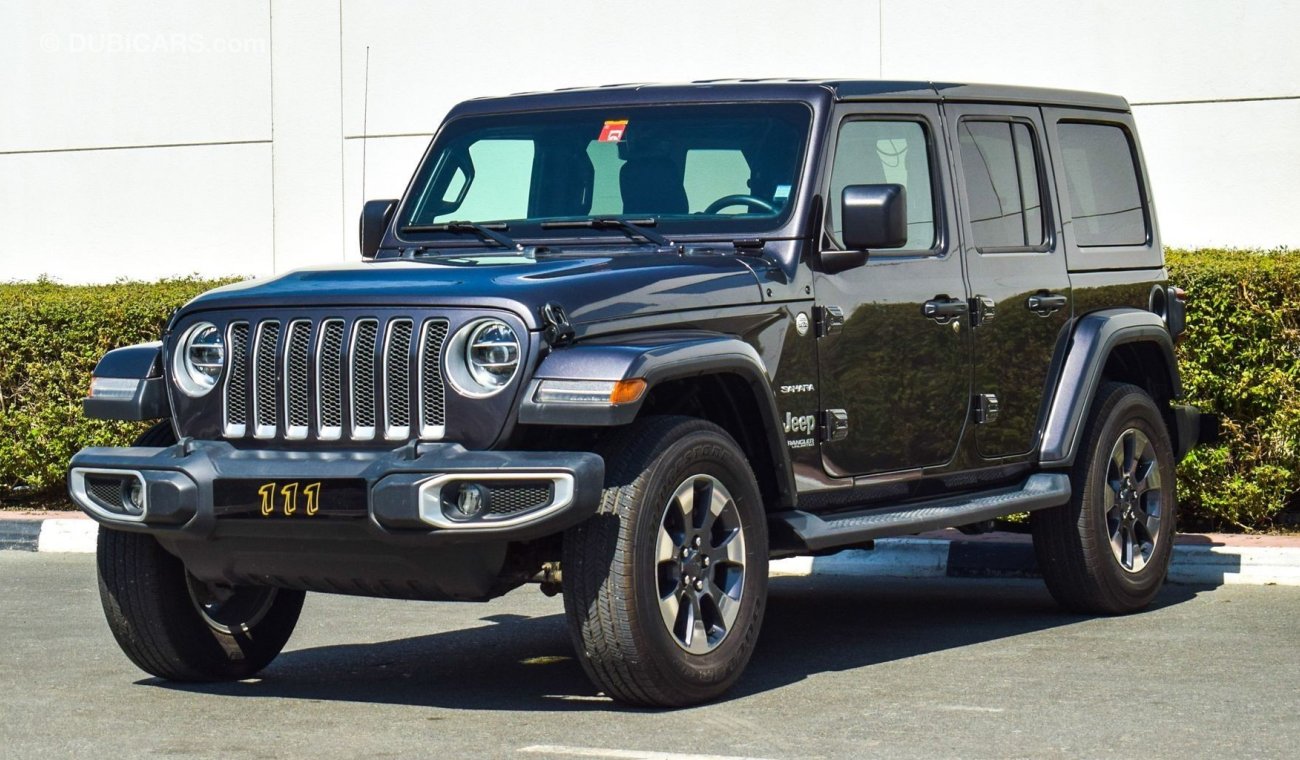 Jeep Wrangler Sahara Unlimited / Canadian Specifications