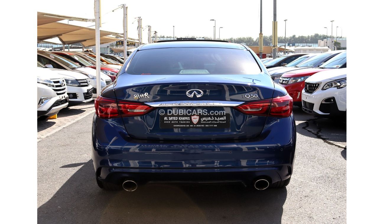 Infiniti Q50 Q50 - ACCIDENTS FREE - GCC - FULL OPTION - PERFECT CONDITION INSIDE OUT - ENGINE 2000 CC TWIN TURBO