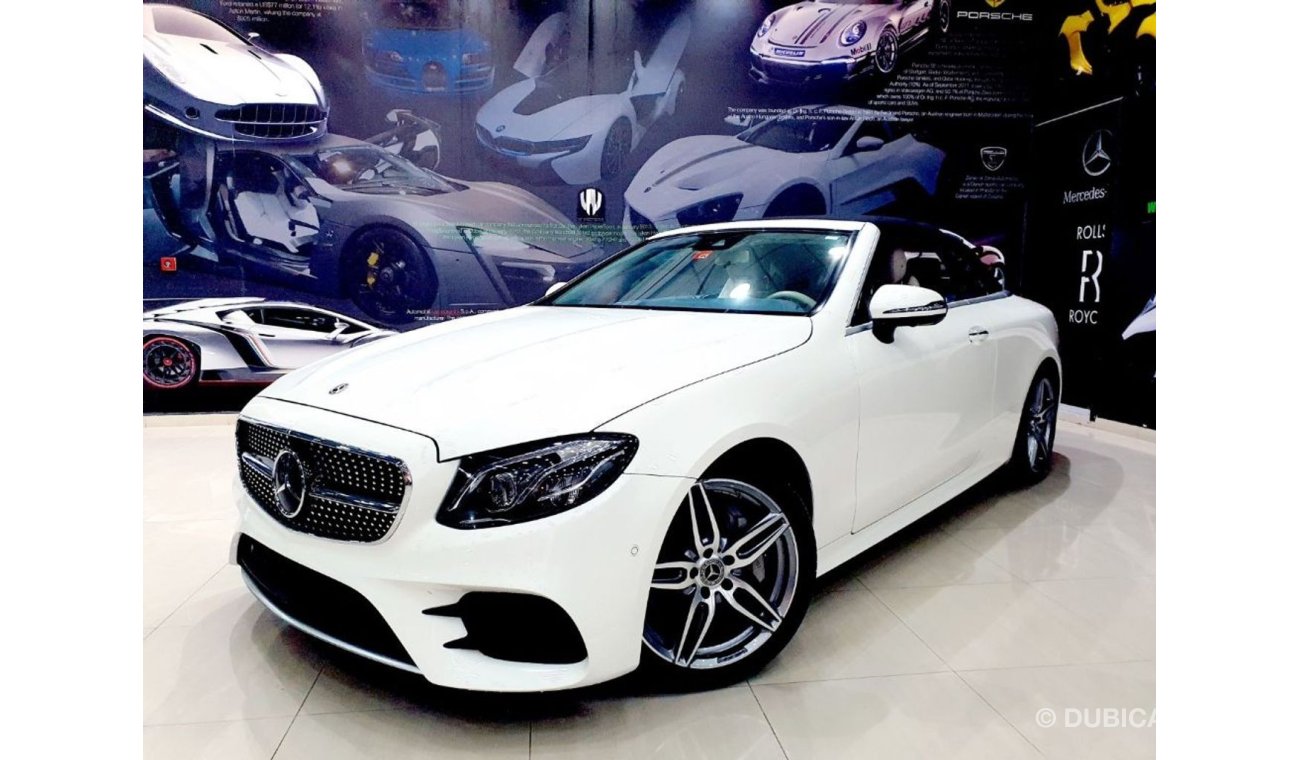 Mercedes-Benz E 450 CONVERTIBLE - 2019 - ONE YEAR WARRANTY -