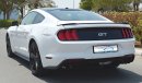 Ford Mustang 2018 GT Premium, 5.0L V8 GCC, 460hp, 0km w/ 3 Years or 100K km Warranty + 60K km Service at Al Tayer