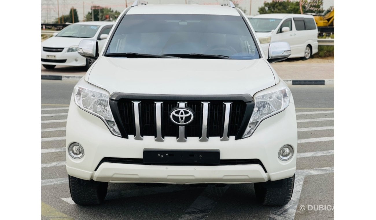 تويوتا برادو Toyota prado 4 cylinder left hand drive 2014 model petrol engine 7 seater car very clean and good co