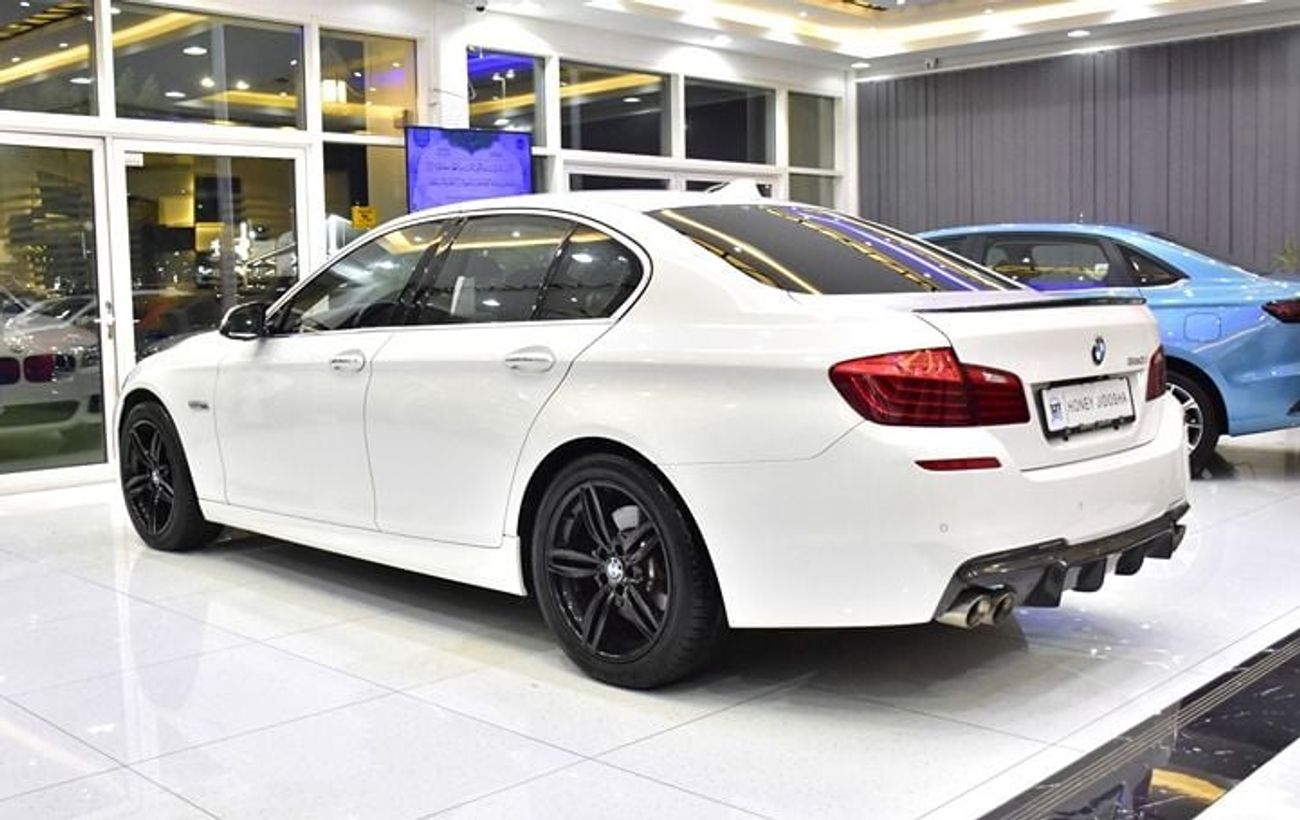 بي أم دبليو 550i EXCELLENT DEAL for our BMW 550i M-Kit ( 2015 Model ) in White Color Japanese Specs