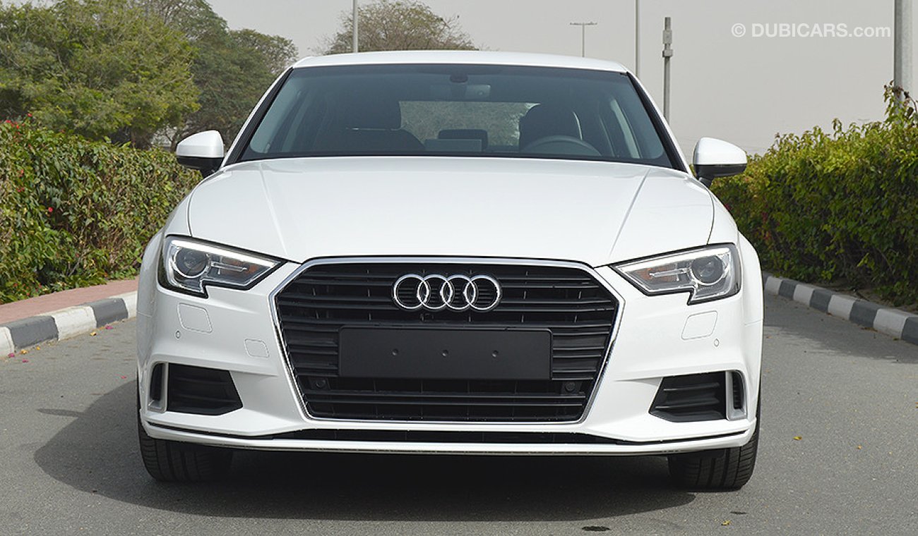 Audi A3 2018, 1.4L, GCC Specs with 3Yrs or 105K km Warranty and 45K km Free Service at Al Nabooda