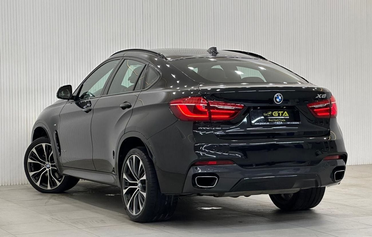 BMW X6 50i M Sport 2018 BMW X6 xDrive50i M-Sport, Warranty, Full Service History, Full Options, GCC
