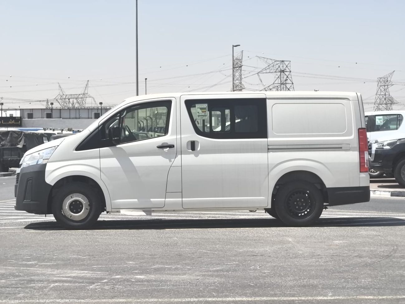 تويوتا هاياس 2026 TOYOTA HIACE 3.5L PETROL 6 SEATER SEMI CARGO