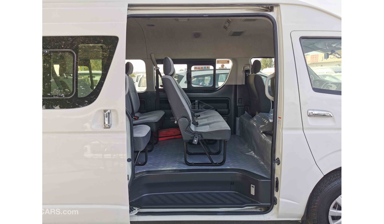 Toyota Hiace 2.7L Petrol, 15" Tyre, Manual Gear Box, Front & Rear A/C, Rear Roof Speaker, CD-USB (LOT # 5999)