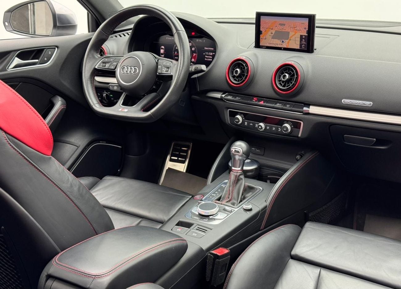Audi S3 Std 2.0L 2018 Audi S3 Quattro, Full Audi Service History, Excellent Condition, GCC
