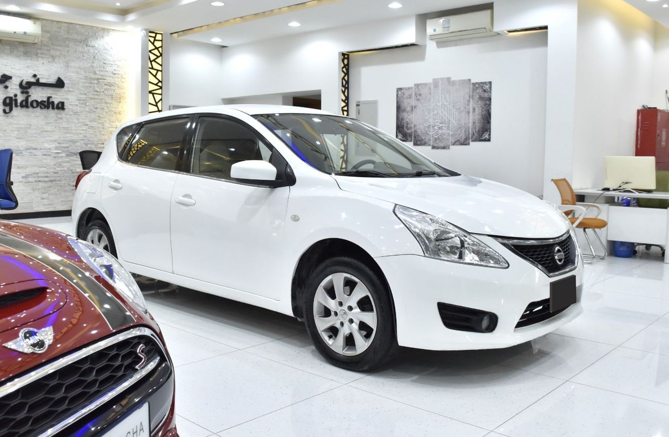 Nissan Tiida EXCELLENT DEAL for our Nissan Tiida ( 2015 Model ) in White Color GCC Specs