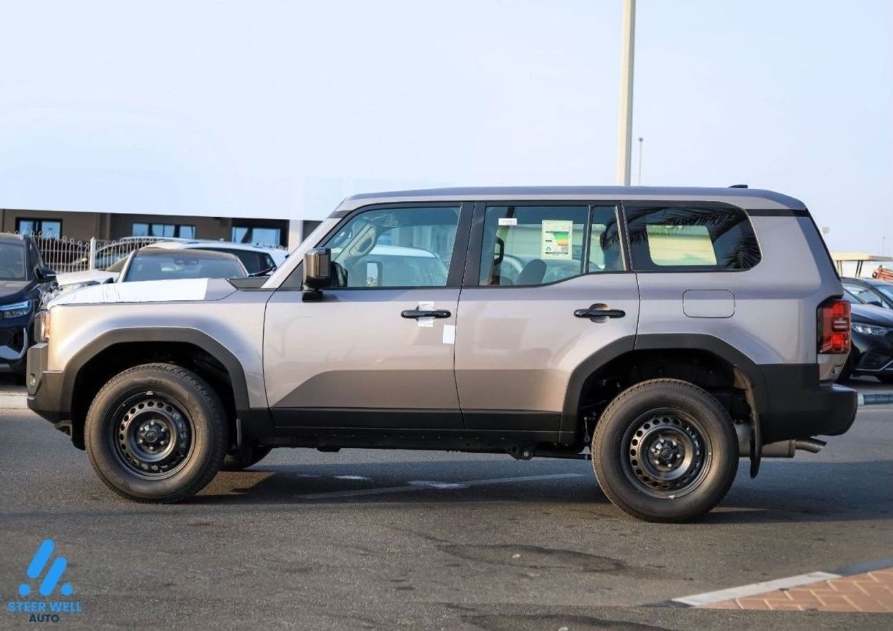 Toyota Prado 2024 Model Year - 2.4L Turbo SFM Mid AT PTR - Push Start - Rear Camera - Export Only