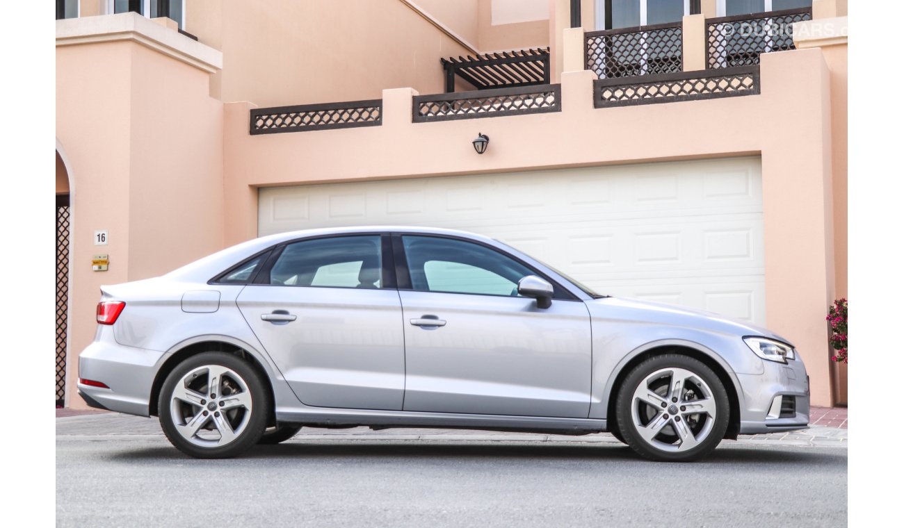 Audi A3 30 TFSI Sport AED 1,150 P.M with 0% D.P