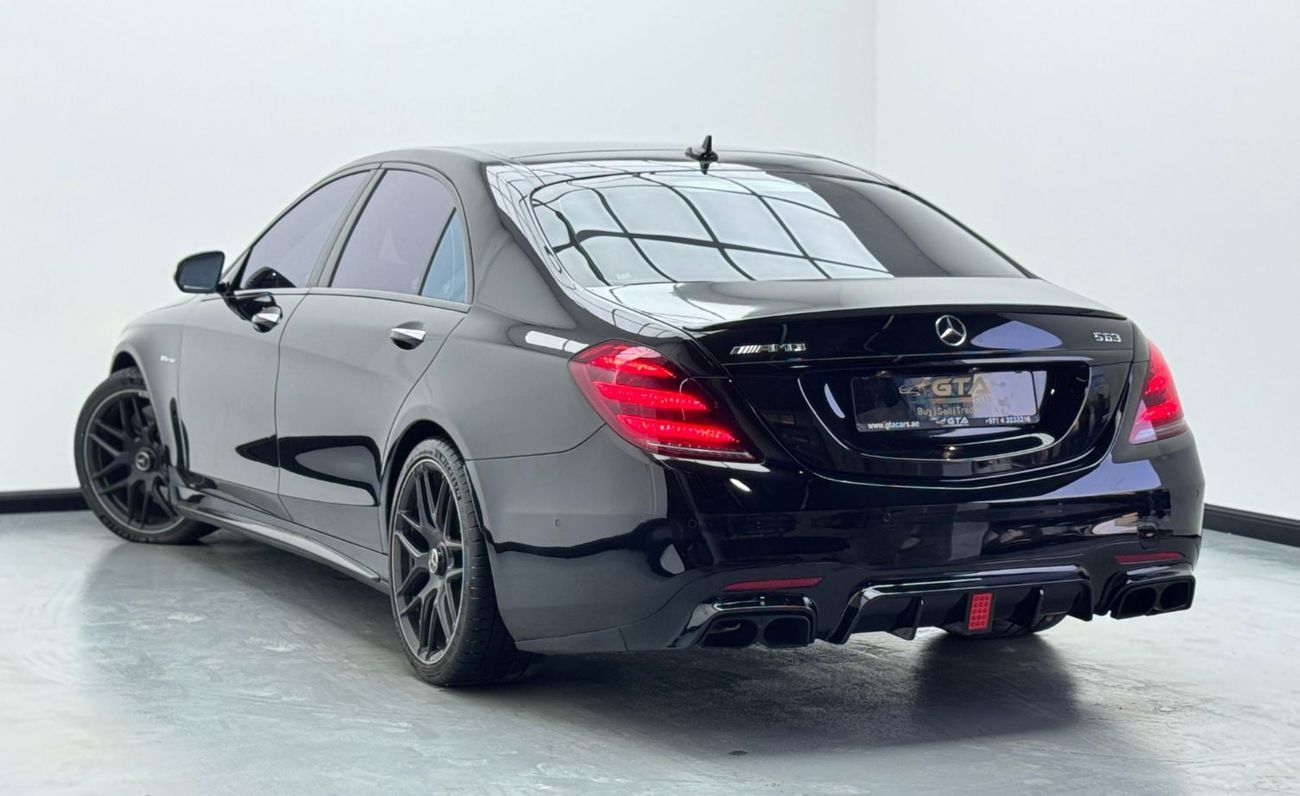 Mercedes-Benz S 63 AMG Std 5.5L 2015 Mercedes-AMG S 63 4MATIC L, Fully Loaded, Service History, GCC