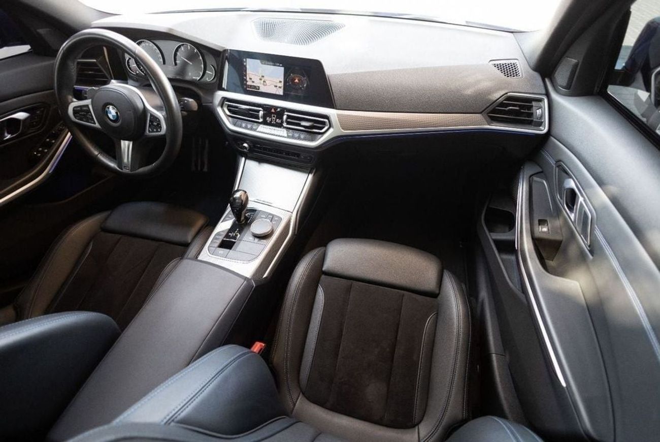 BMW 330i M Sport 2.0L (255 HP) BMW 330i M-Sport 2020 GCC under Agency Warranty and Service Contract with Flex