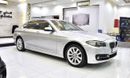 BMW 520i EXCELLENT DEAL for our BMW 520i ( 2015 Model ) in Silver Color GCC Specs