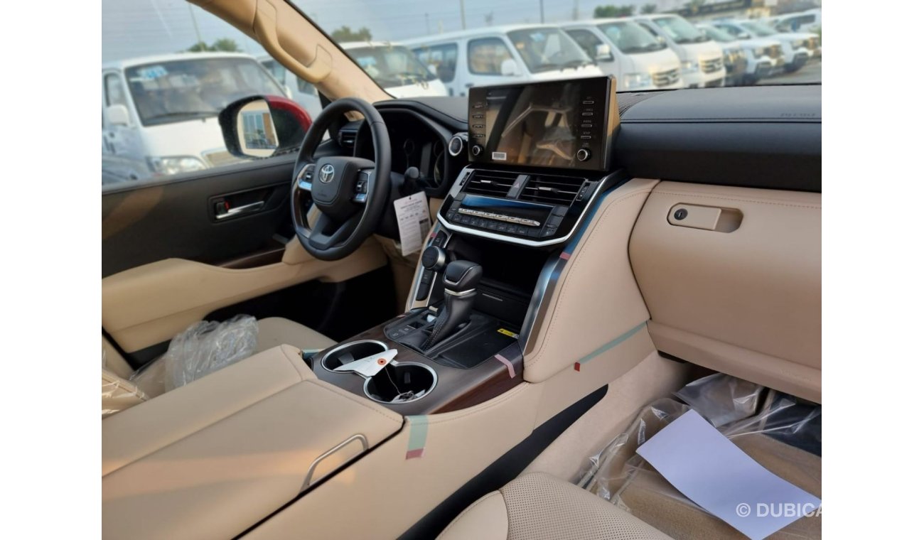 تويوتا لاند كروزر Toyota Land Cruiser GXR 4.0L Petrol GCC Red with Beige interior Model 2022