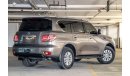 Nissan Patrol 2017 LE GCC Under Warranty with 0% downpayment