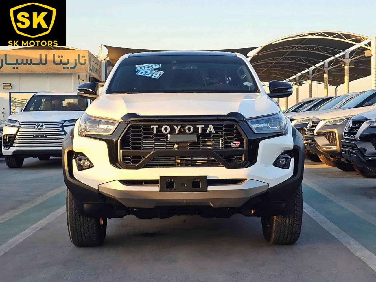 تويوتا هيلوكس GR SPORT REVO / 2.8L DIESEL / A/T / 360*CAMERA / FULL OPTION   (CODE #  69067)