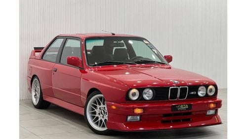 بي أم دبليو M3 1988 BMW E30 M3 DTM Homologation Special, Manual, Pristine Condition, Very Low Miles, Canadian Spec