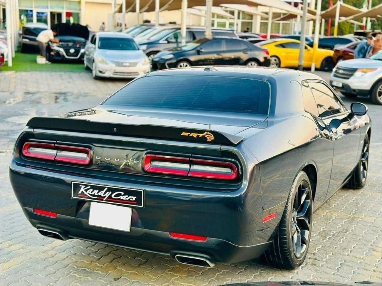 دودج تشالينجر R/T 5.7L (370 HP) | Monthly AED 1100/- | 0% DP | SRT KIt | Blindspot | Paddle Shifters | # 11864